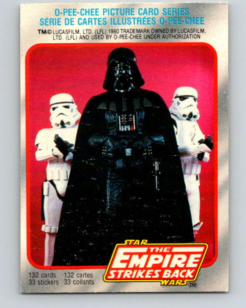 1980 OPC The Empire Strikes Back #1 Introduction V42737