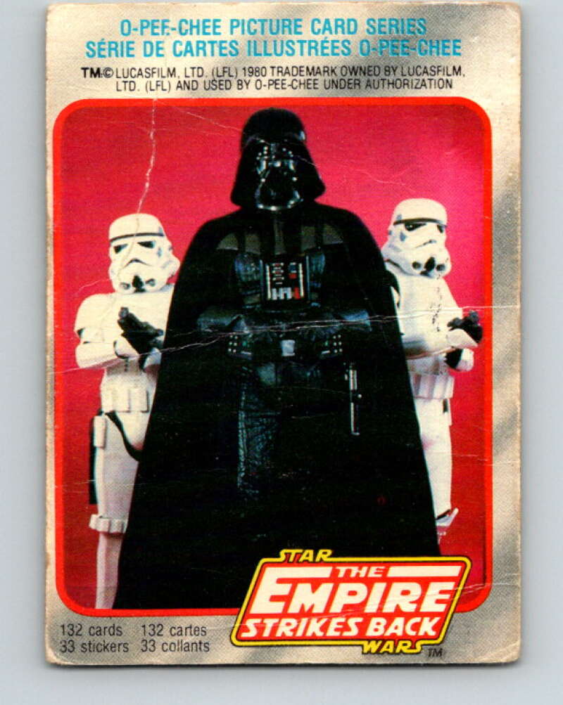 1980 OPC The Empire Strikes Back #1 Introduction V42741