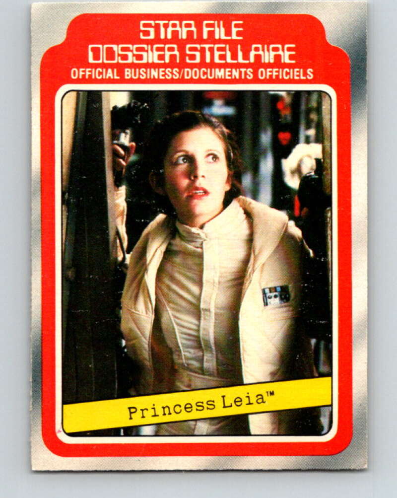 1980 OPC The Empire Strikes Back #3 Princess Leia V42749
