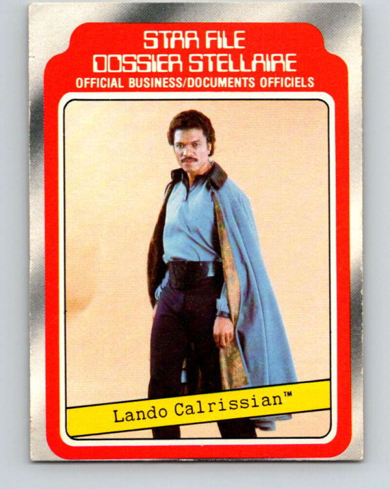 1980 OPC The Empire Strikes Back #8 Lando Calrissian V42762