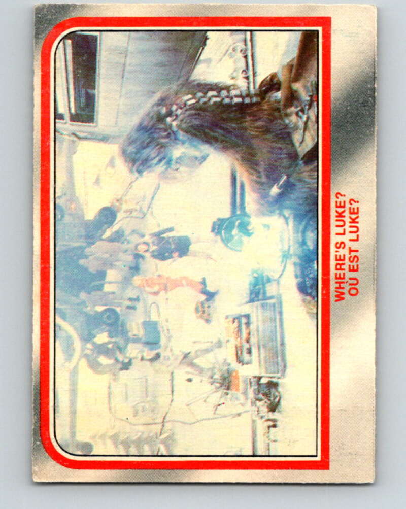1980 OPC The Empire Strikes Back #14 Where's Luke? V42780