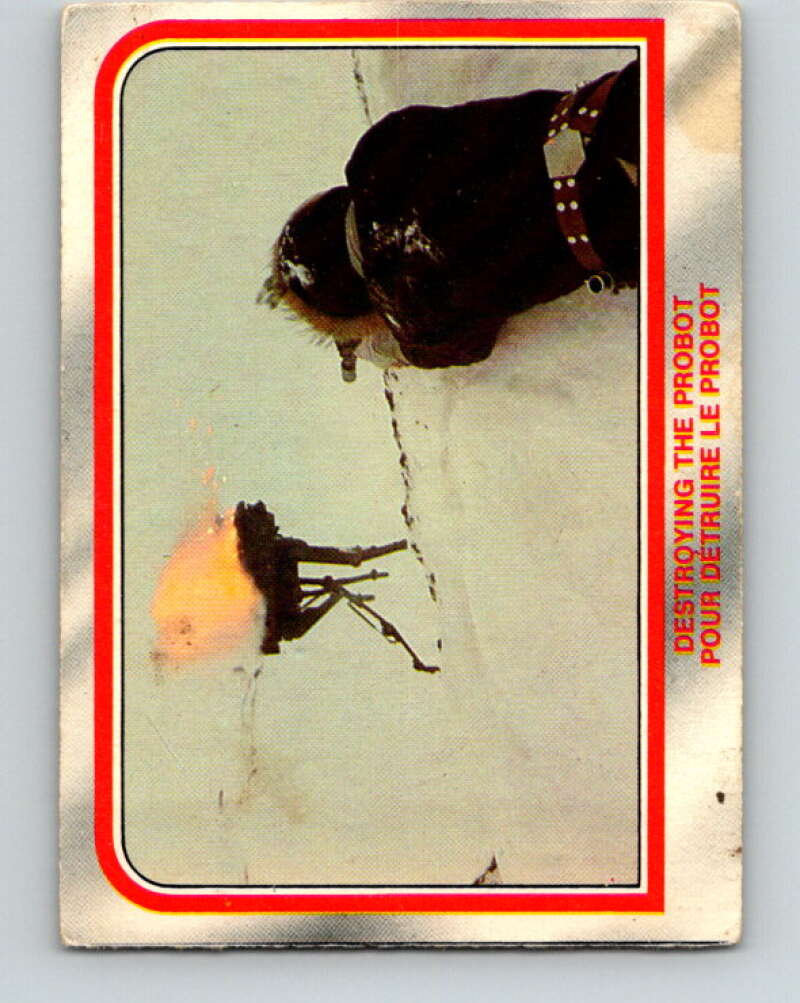 1980 OPC The Empire Strikes Back #33 Destroying the Probot V42841