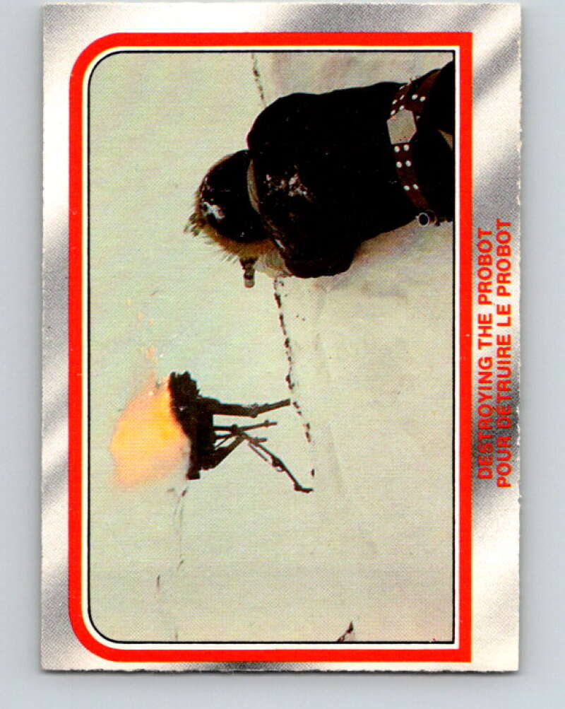 1980 OPC The Empire Strikes Back #33 Destroying the Probot V42842