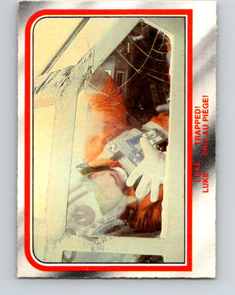 1980 OPC The Empire Strikes Back #44 Luke...Trapped! V42874