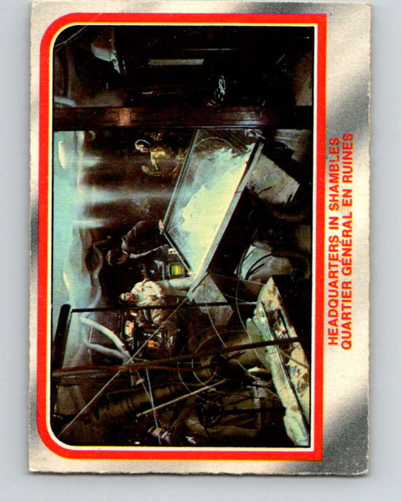 1980 OPC The Empire Strikes Back #47 Headquarters in Shambles V42880