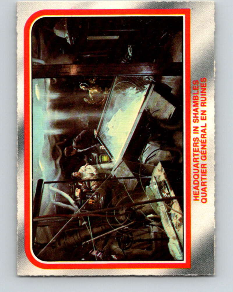 1980 OPC The Empire Strikes Back #47 Headquarters in Shambles V42883