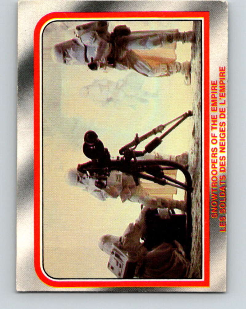 1980 OPC The Empire Strikes Back #51 Snowtroopers of the Empire V42891
