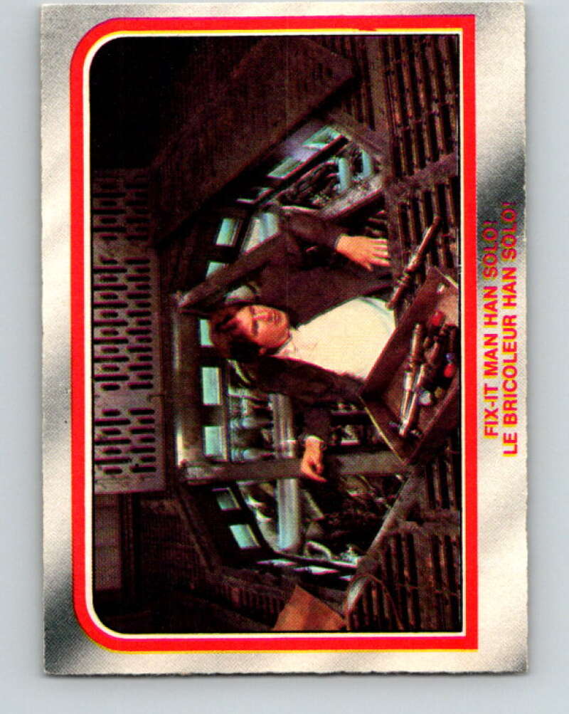 1980 OPC The Empire Strikes Back #55 Fix-It Man Han Solo! V42899