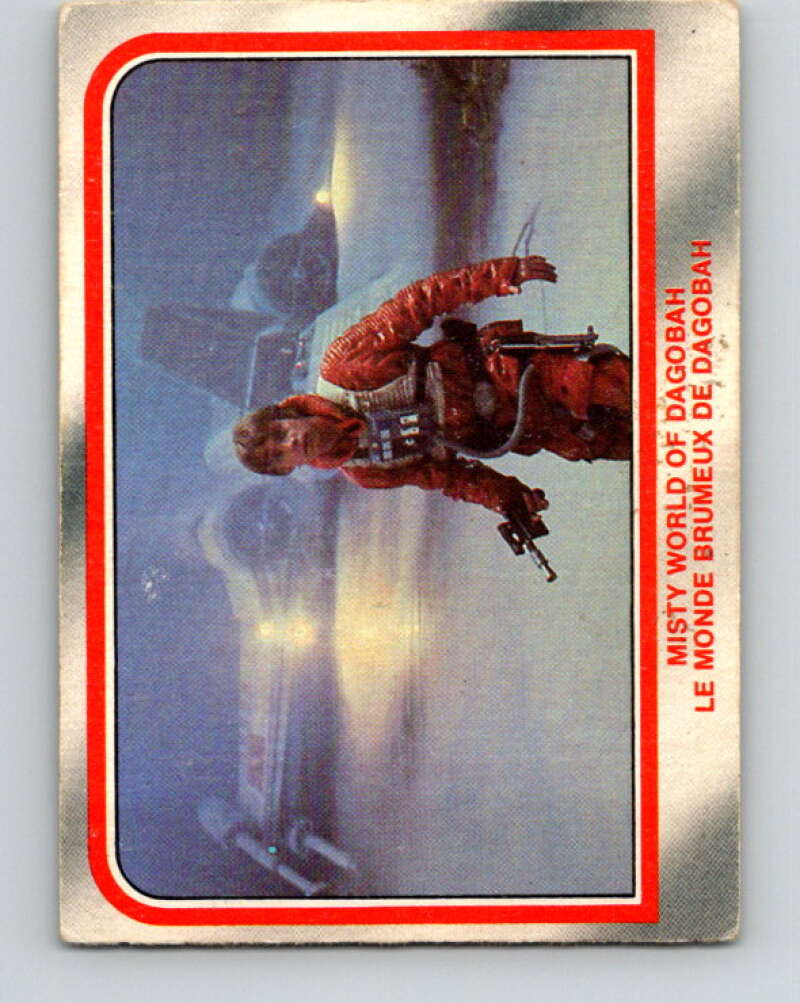 1980 OPC The Empire Strikes Back #57 Misty World of Dagobah V42908