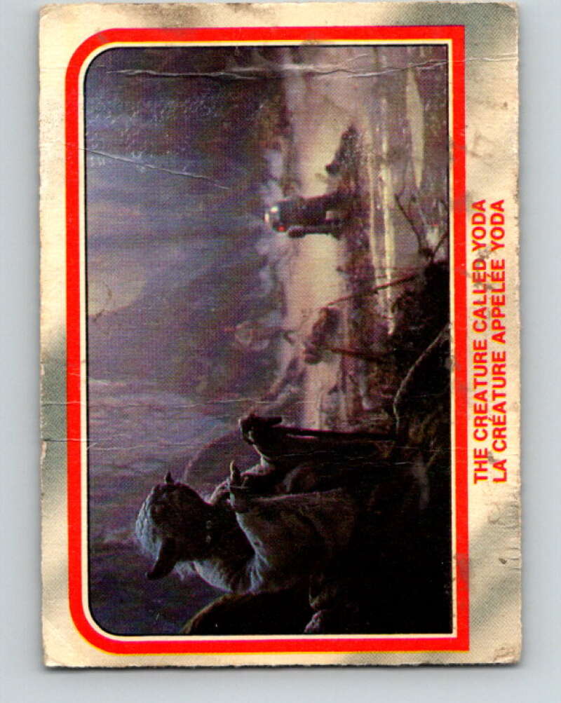 1980 OPC The Empire Strikes Back #58 The Creature Called Yoda V42910