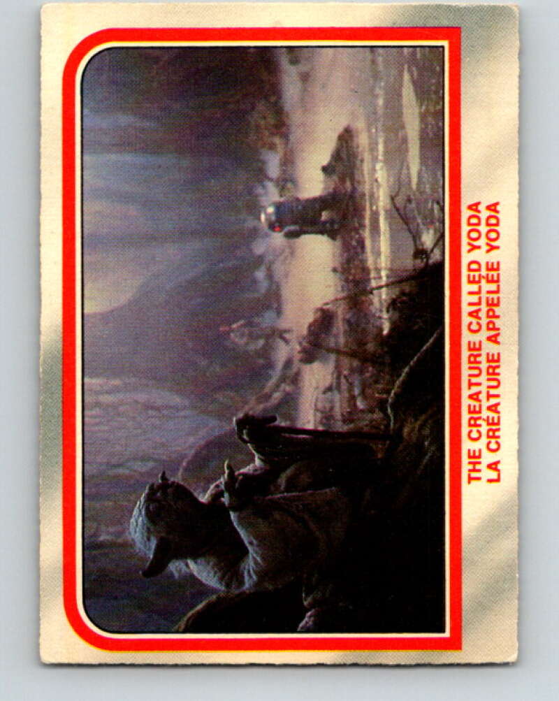 1980 OPC The Empire Strikes Back #58 The Creature Called Yoda V42912