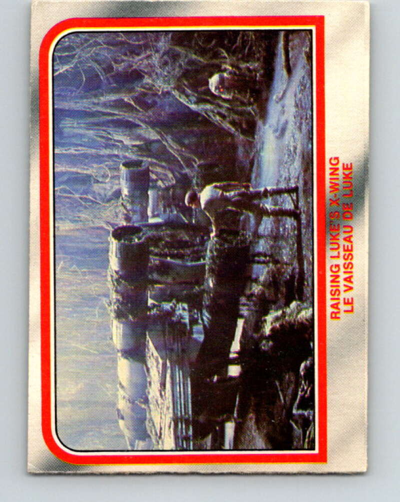 1980 OPC The Empire Strikes Back #71 Raising Luke's X-wing V42958