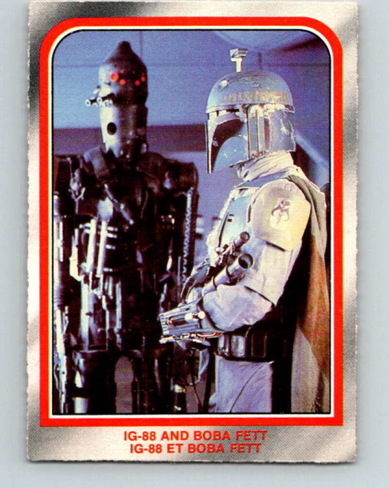 1980 OPC The Empire Strikes Back #75 IG-88 and Boba Fett V42974