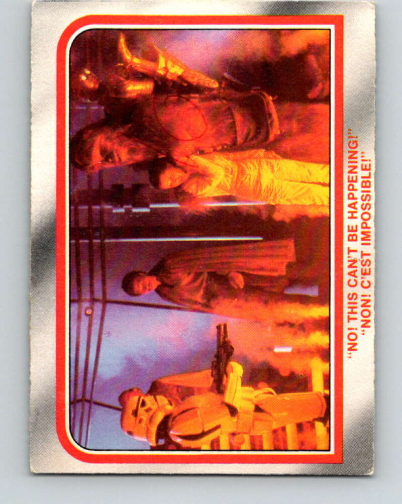 1980 OPC The Empire Strikes Back #96 No! This Can't Be Happening! V43036
