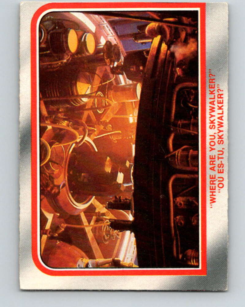 1980 OPC The Empire Strikes Back #103 Where Are You/Skywalker? V43062
