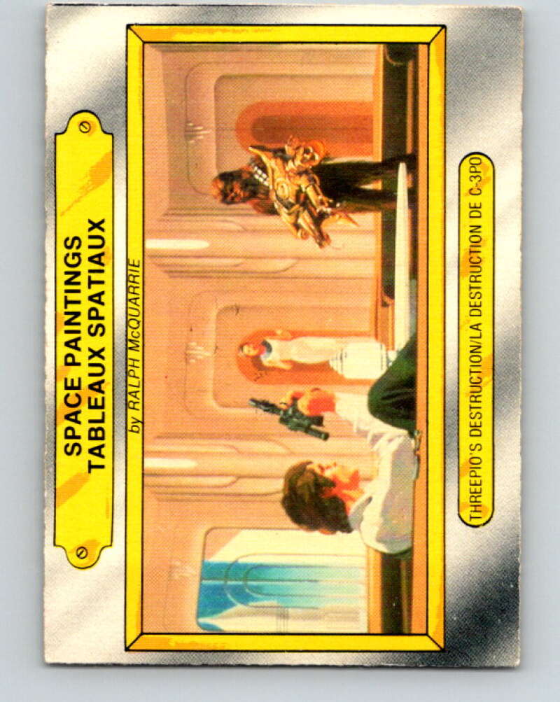 1980 OPC The Empire Strikes Back #126 Threepio's Destruction V43134