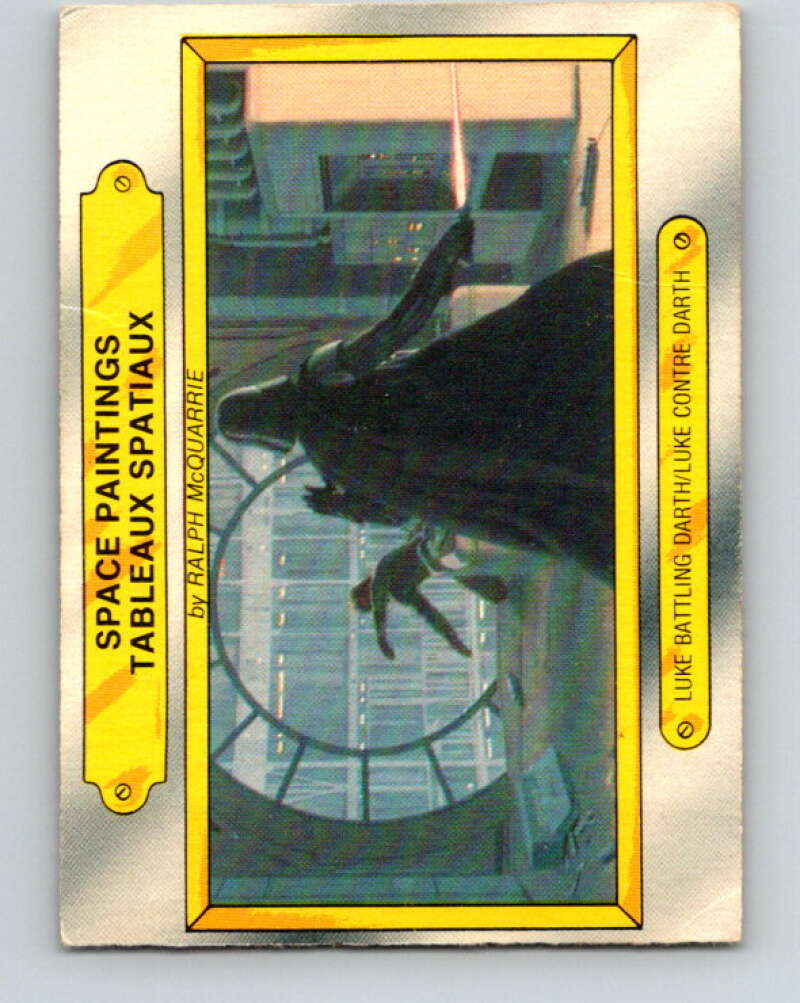 1980 OPC The Empire Strikes Back #127 Luke Battling Darth V43138