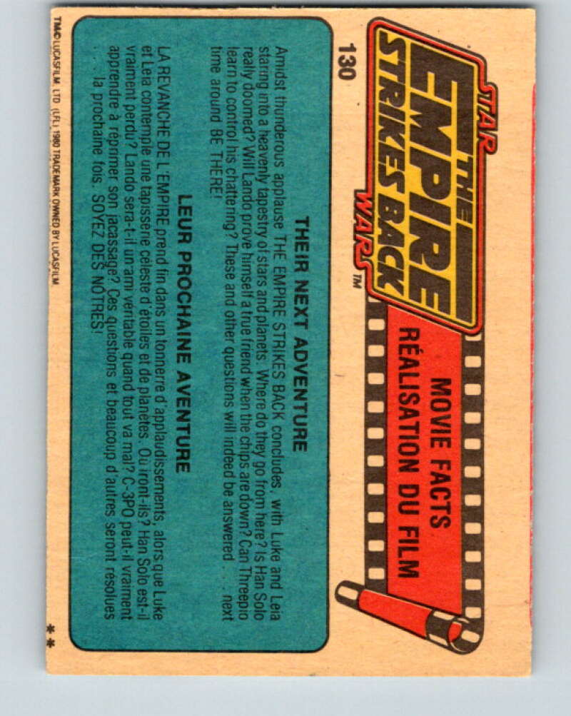 1980 OPC The Empire Strikes Back #130 Ion Cannon V43149