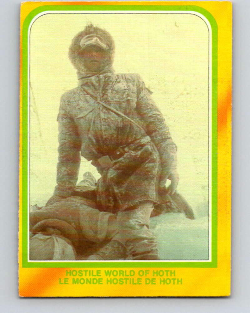 1980 OPC The Empire Strikes Back #299 Hostile World of Hoth V43211