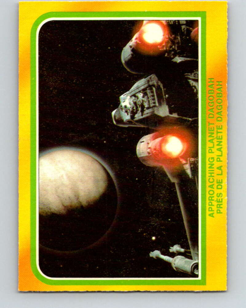1980 OPC The Empire Strikes Back #335 Approaching Planet Dagobah V43272