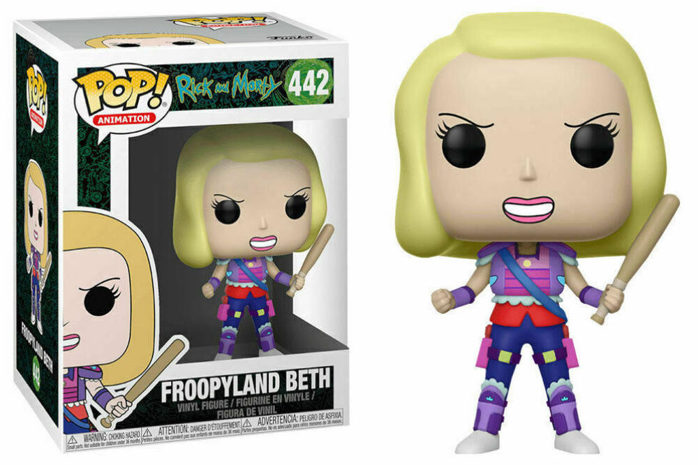 Funko Pop - 442 Animation Rick and Morty - Froopyland Beth Vinyl Figure Image 1
