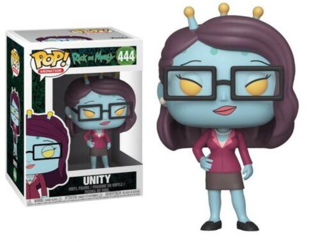 Funko Pop - 444 Animation Rick and Morty - Unity Vinyl Figure Image 1