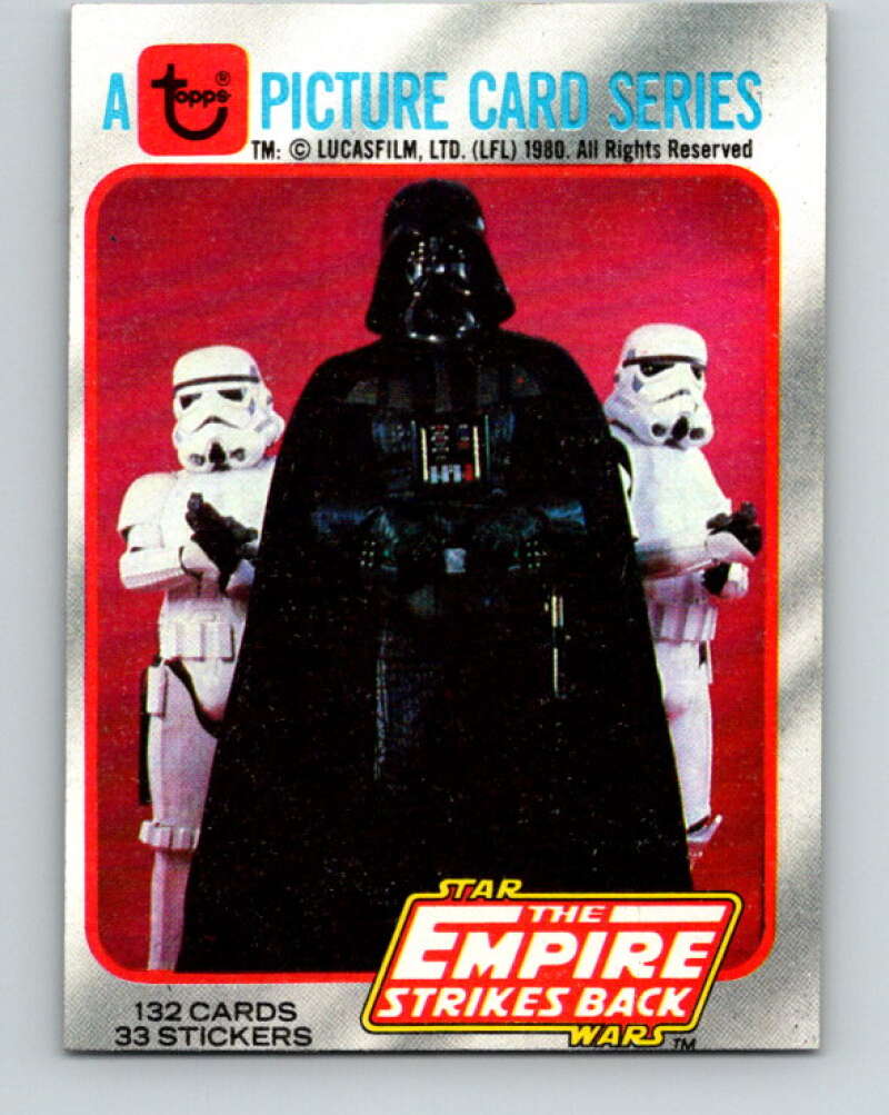 1980 Topps The Empire Strikes Back #1 Introduction V43305