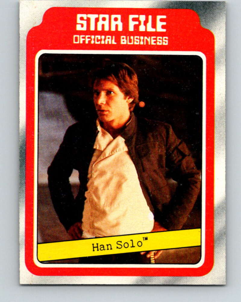 1980 Topps The Empire Strikes Back #4 Han Solo V43311
