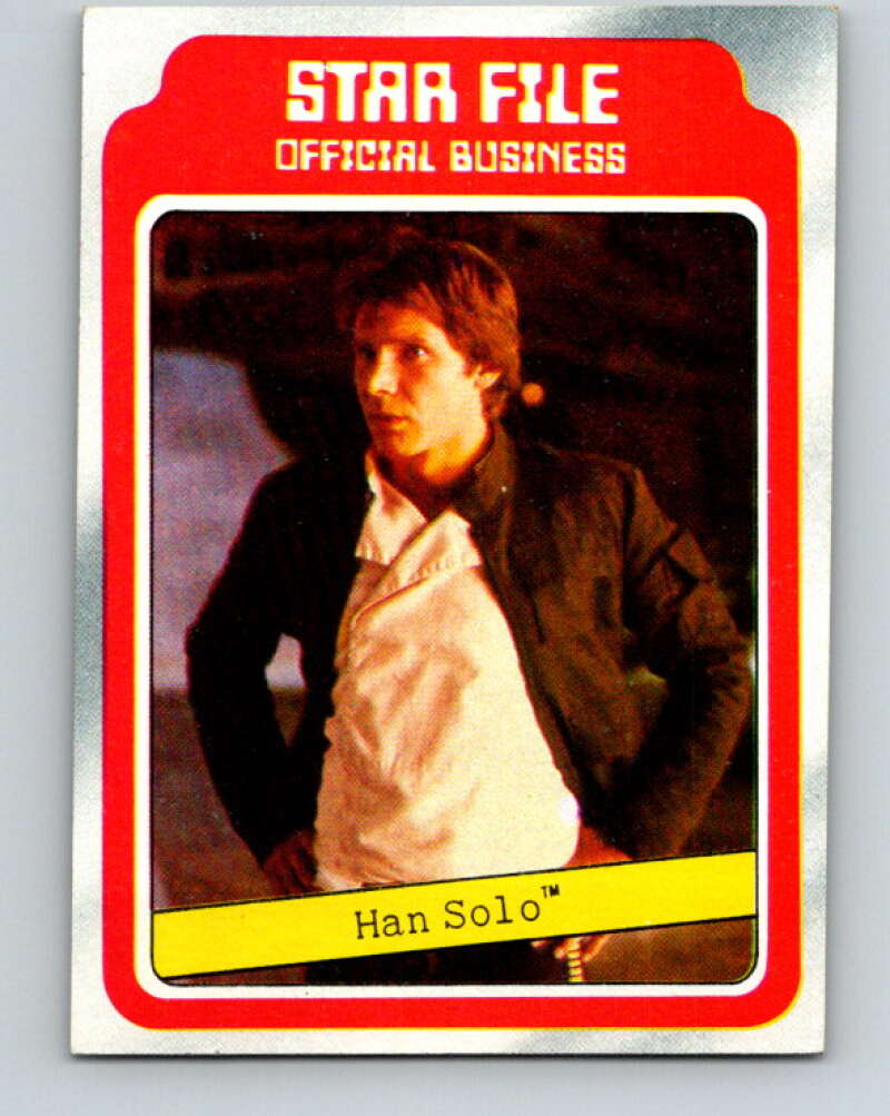1980 Topps The Empire Strikes Back #4 Han Solo V43313