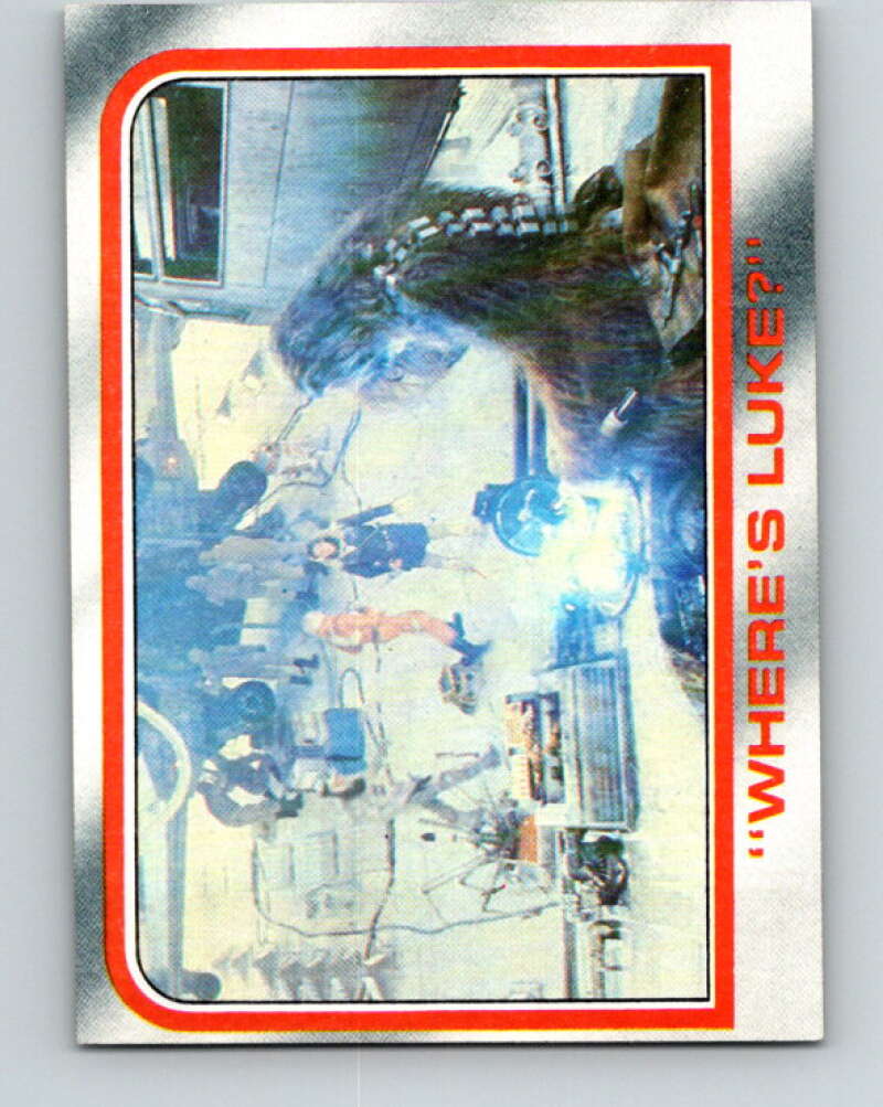 1980 Topps The Empire Strikes Back #14 Where's Luke? V43329