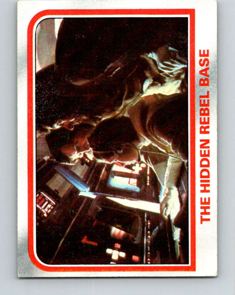 1980 Topps The Empire Strikes Back #16 The Hidden Rebel Base V43336
