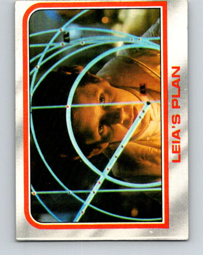 1980 Topps The Empire Strikes Back #19 Leia's Plan V43338