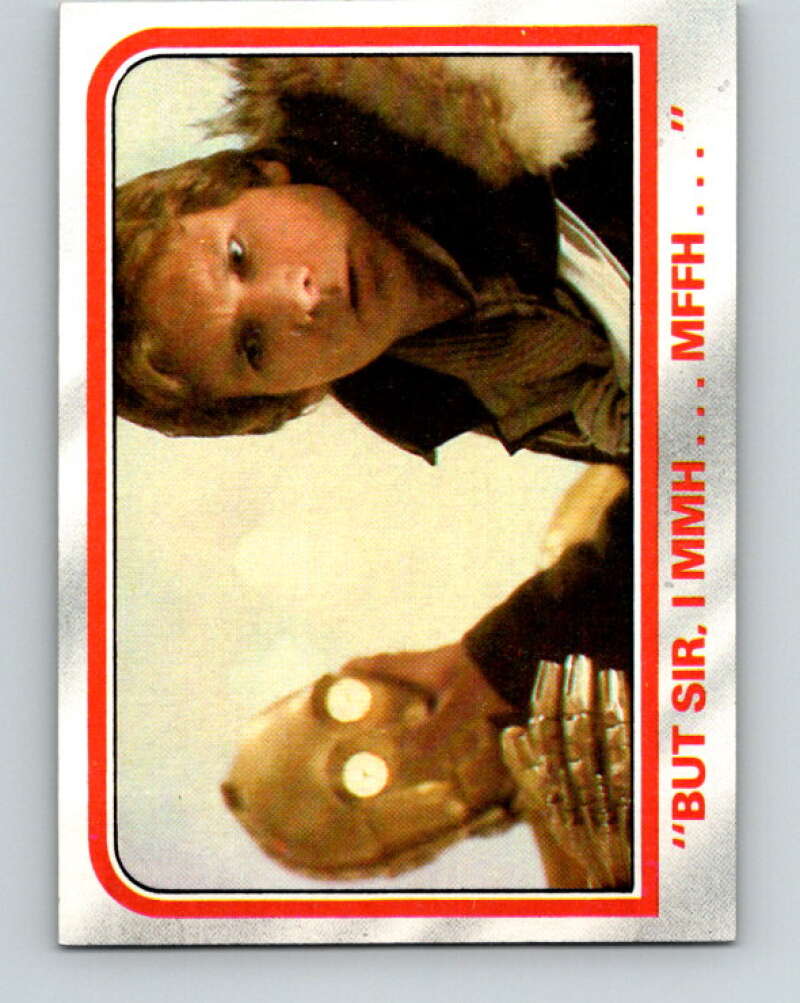 1980 Topps The Empire Strikes Back #22 But Sir/I MMh...Mffh... V43344