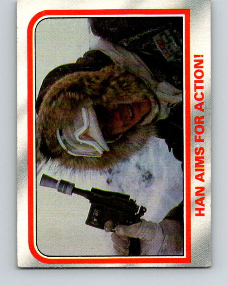 1980 Topps The Empire Strikes Back #32 Han Aims for Action! V43369
