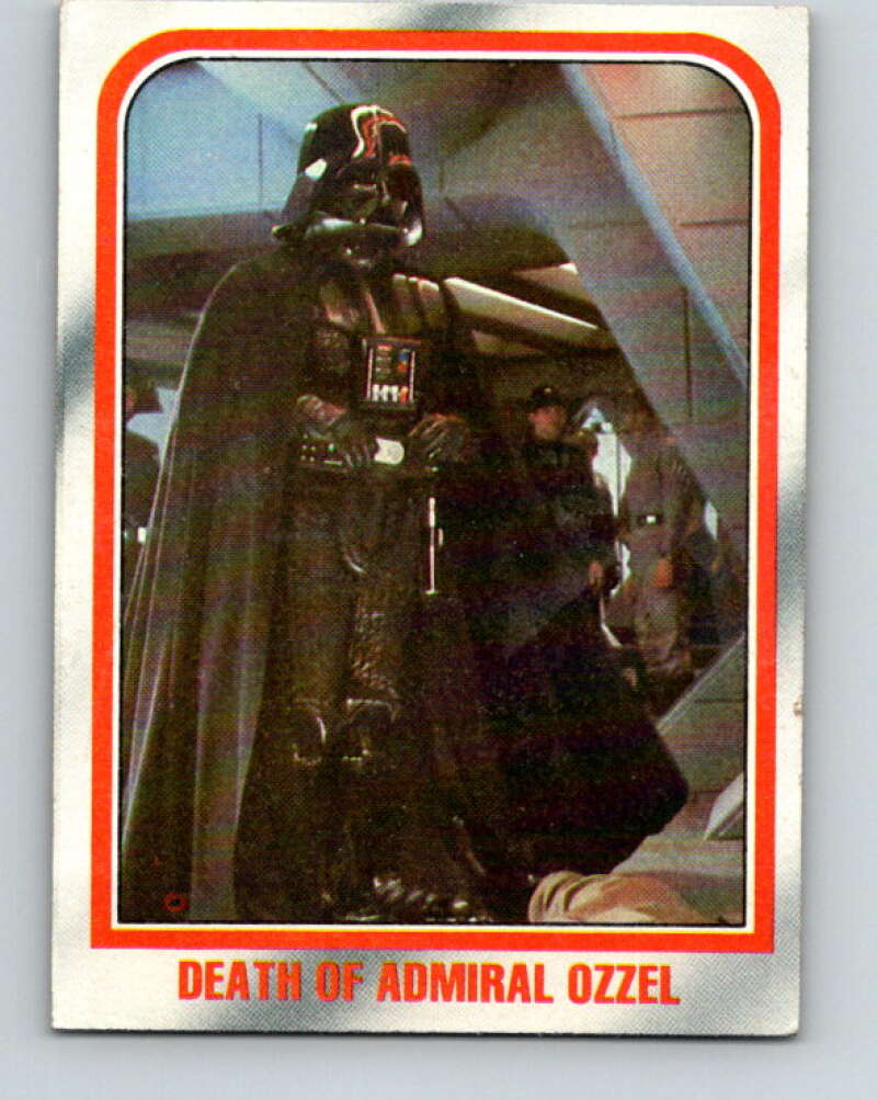 1980 Topps The Empire Strikes Back #34 Death of Admiral Ozzel V43373