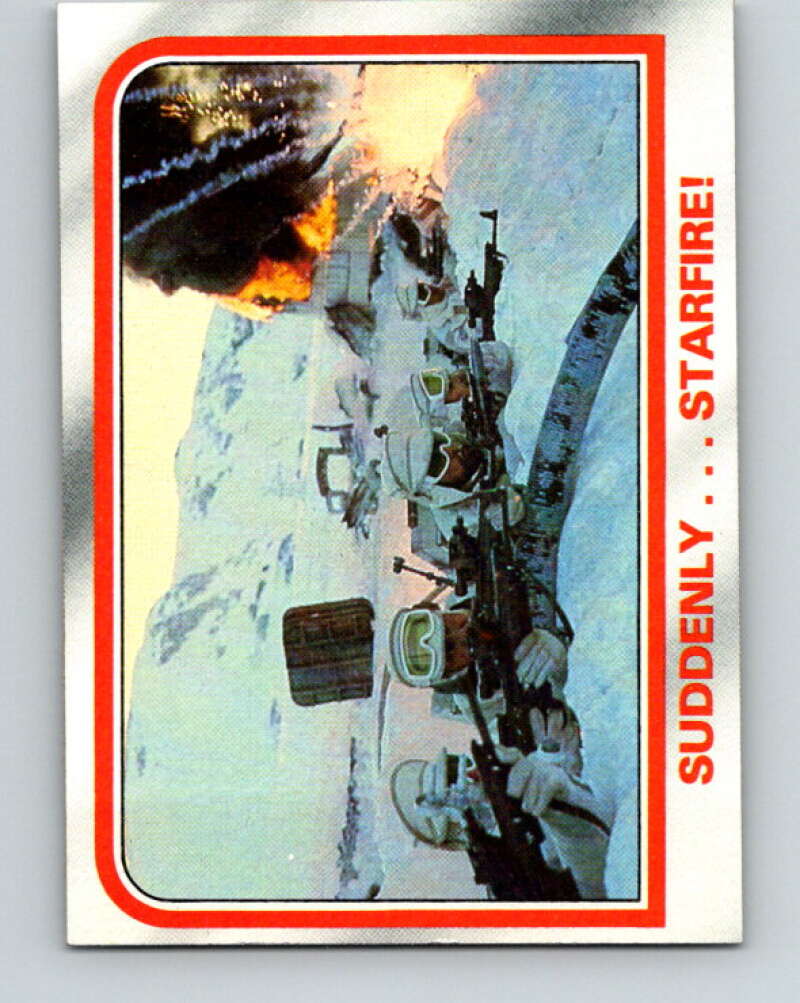 1980 Topps The Empire Strikes Back #40 Suddenly...Starfire! V43385