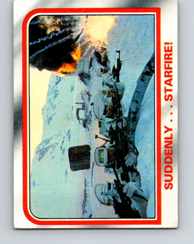 1980 Topps The Empire Strikes Back #40 Suddenly...Starfire! V43386