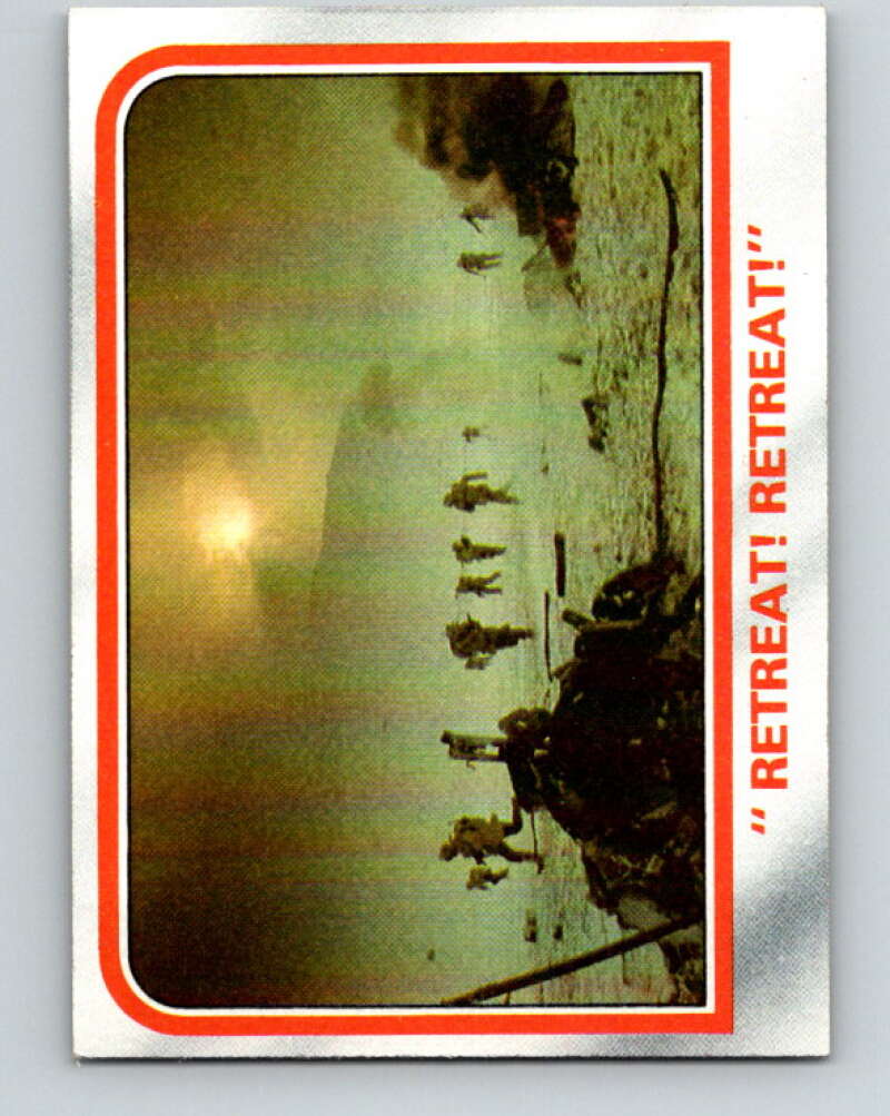 1980 Topps The Empire Strikes Back #46 Retreat! Retreat! V43396