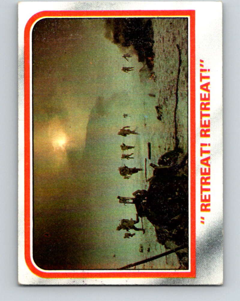 1980 Topps The Empire Strikes Back #46 Retreat! Retreat! V43397