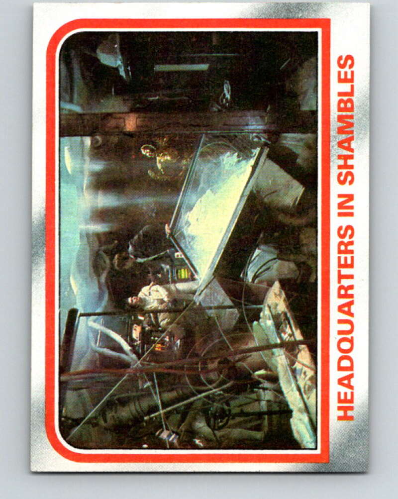 1980 Topps The Empire Strikes Back #47 Headquarters in Shambles V43399