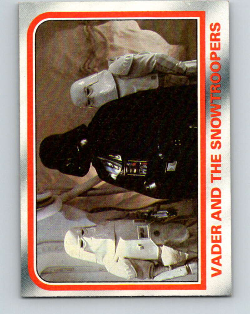 1980 Topps The Empire Strikes Back #50 Vader and the Snowtroopers V43407