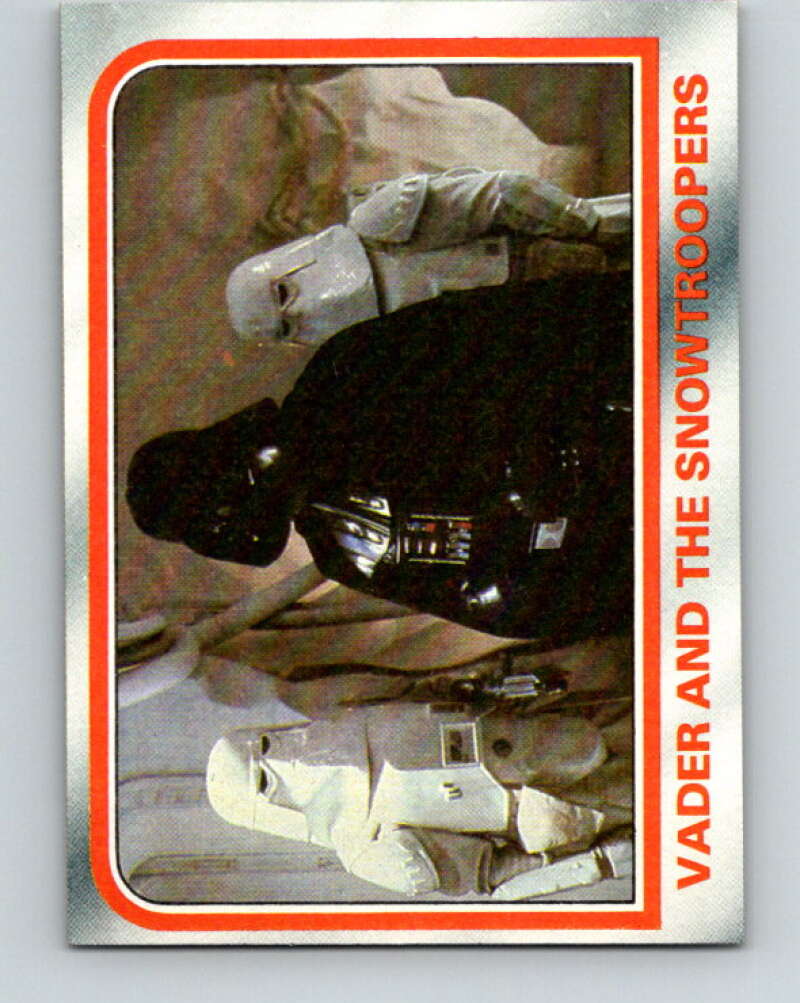 1980 Topps The Empire Strikes Back #50 Vader and the Snowtroopers V43408
