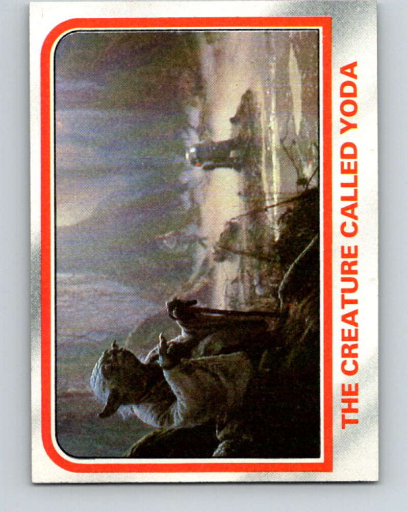 1980 Topps The Empire Strikes Back #58 The Creature Called Yoda V43423