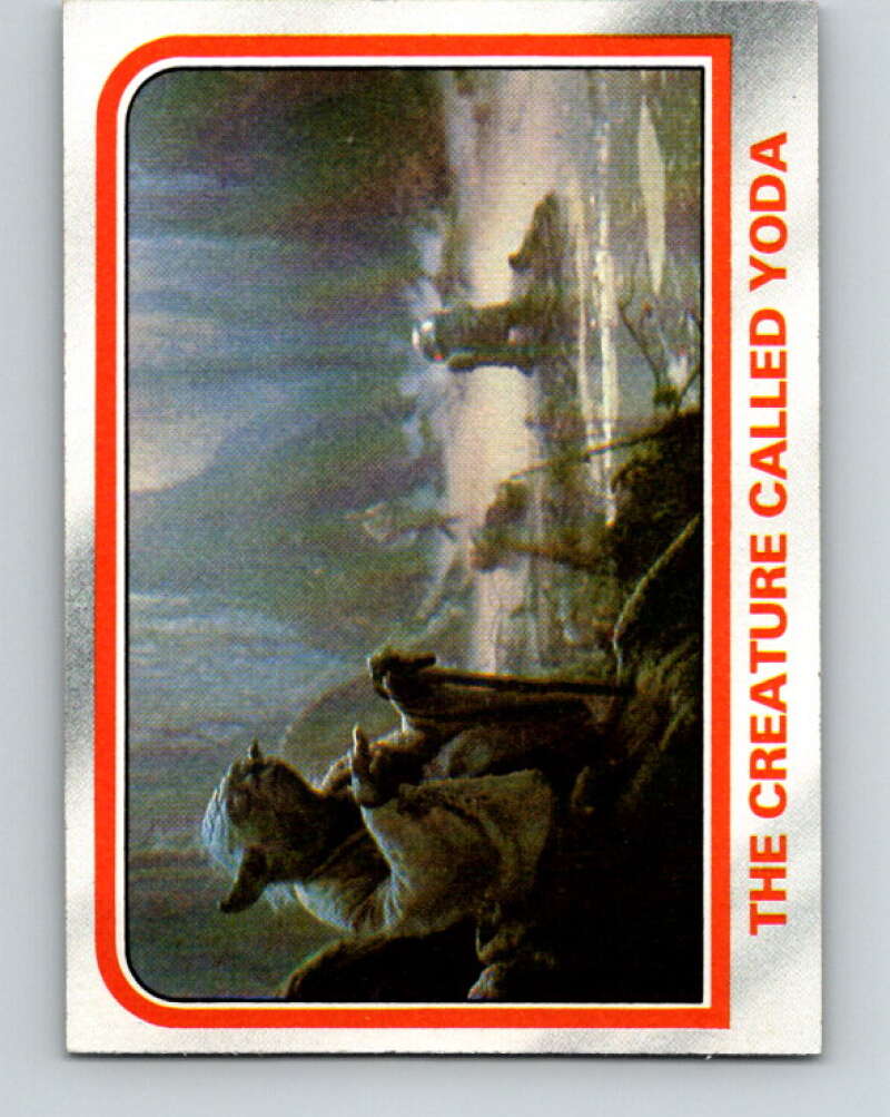 1980 Topps The Empire Strikes Back #58 The Creature Called Yoda V43424