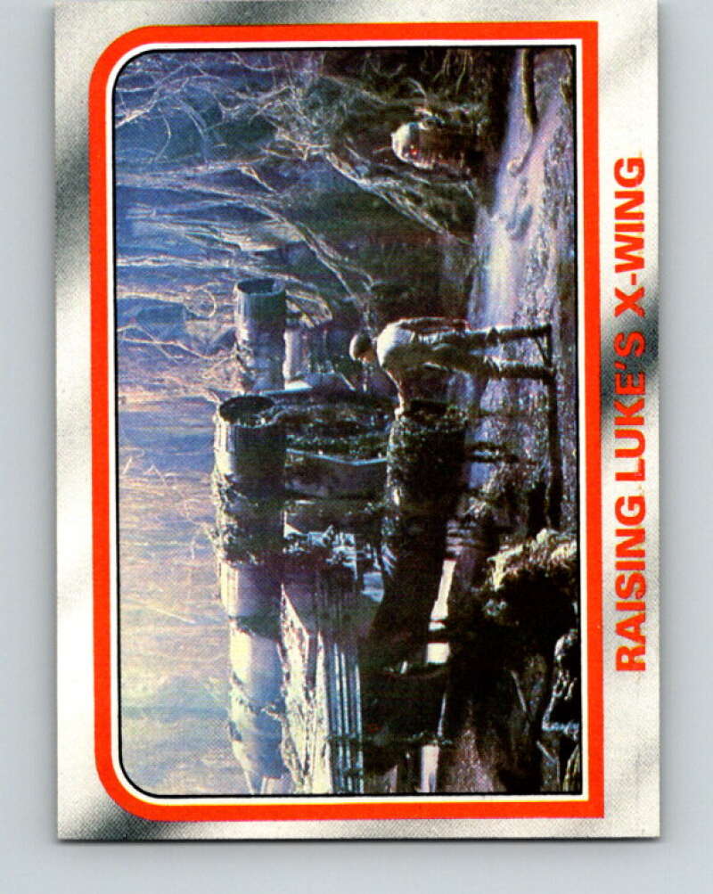 1980 Topps The Empire Strikes Back #71 Raising Luke's X-wing V43447