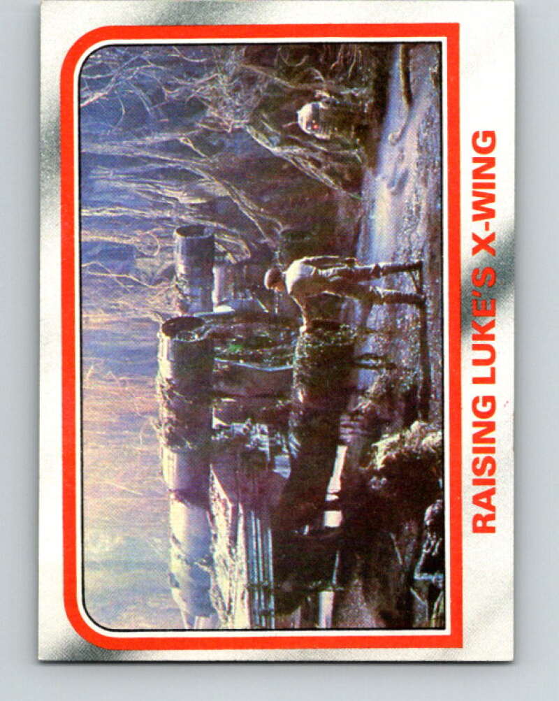 1980 Topps The Empire Strikes Back #71 Raising Luke's X-wing V43448