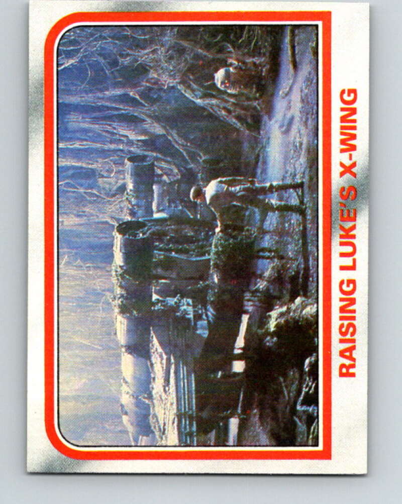 1980 Topps The Empire Strikes Back #71 Raising Luke's X-wing V43449