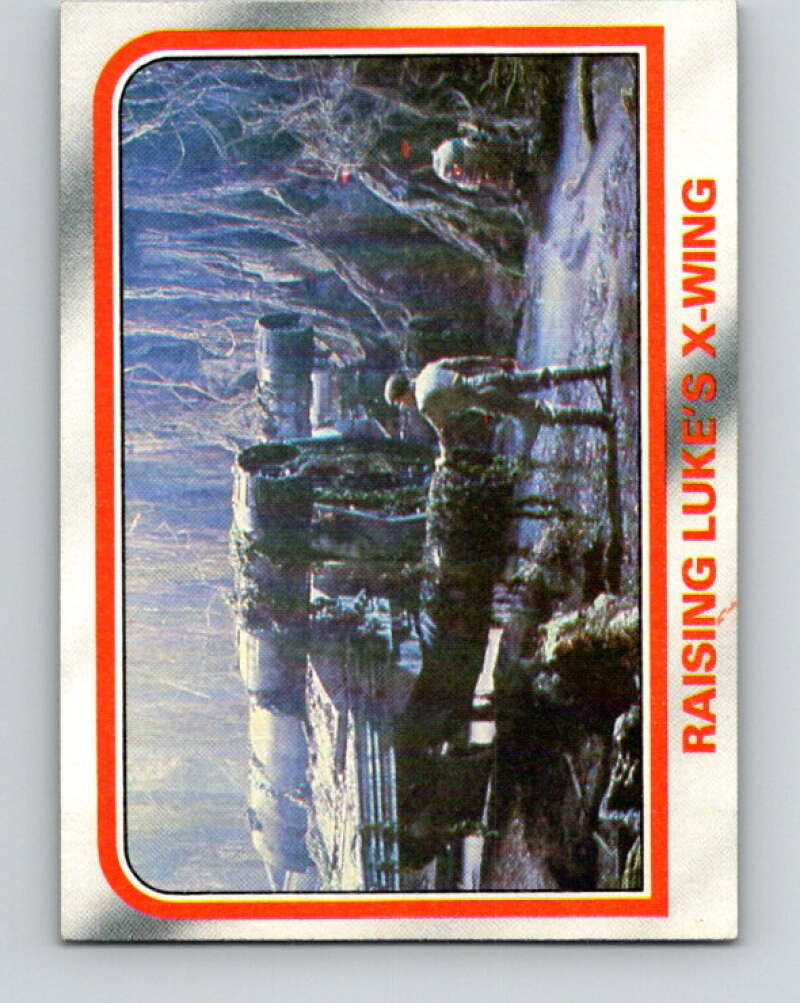 1980 Topps The Empire Strikes Back #71 Raising Luke's X-wing V43450
