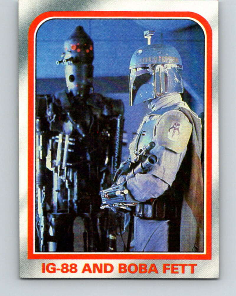 1980 Topps The Empire Strikes Back #75 IG-88 and Boba Fett V43461