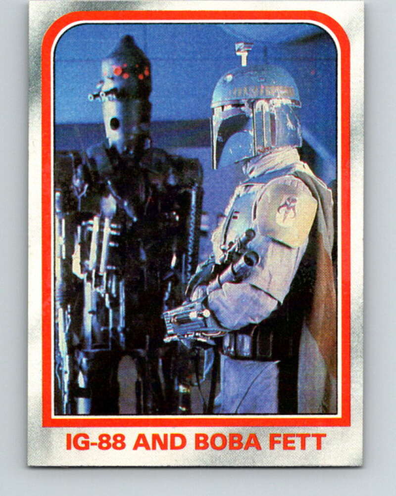 1980 Topps The Empire Strikes Back #75 IG-88 and Boba Fett V43462